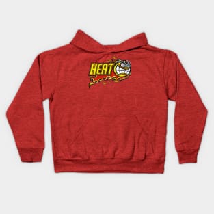 Heat Softball Logo Kids Hoodie